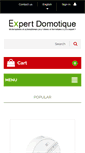 Mobile Screenshot of expert-domotique.com